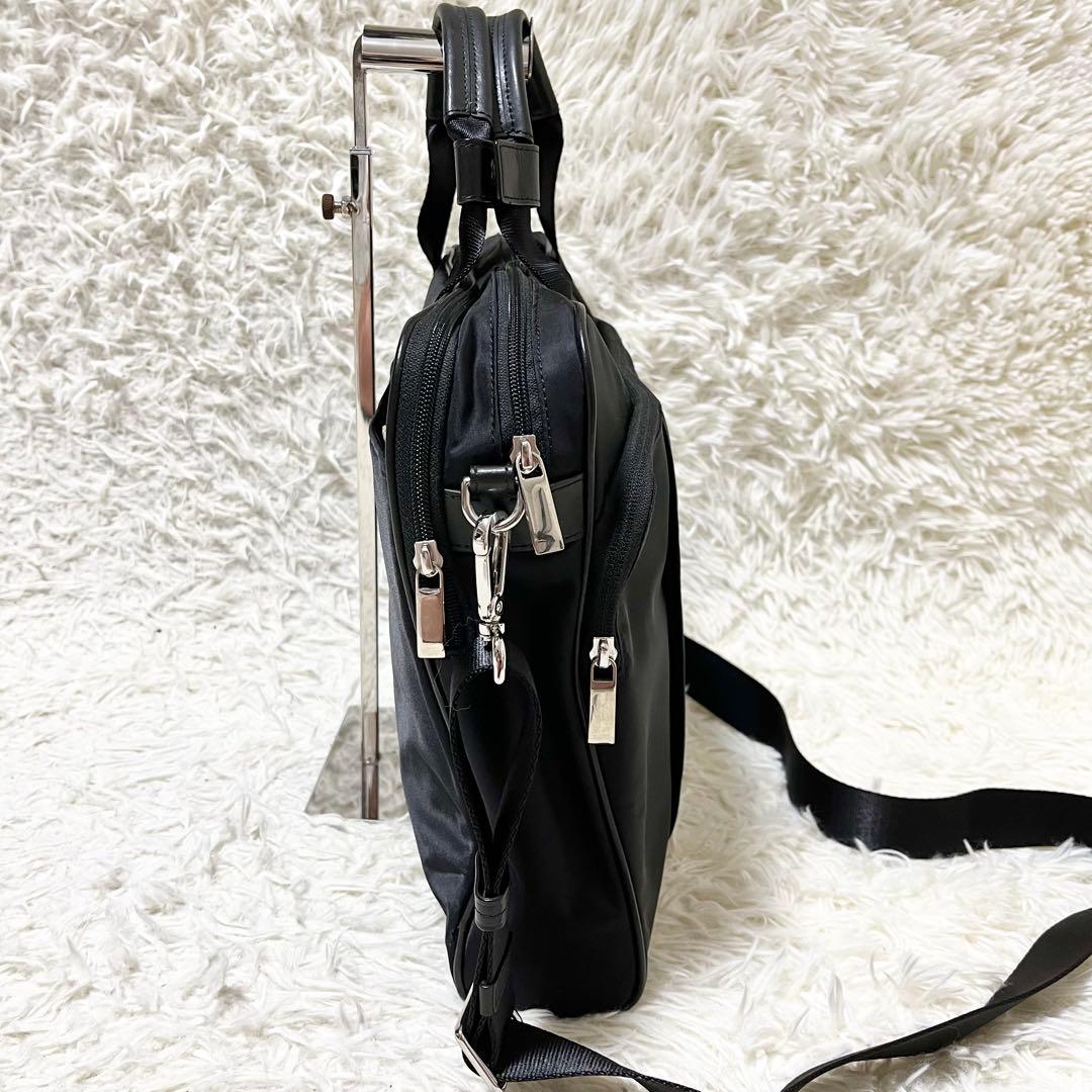 ✨極美品✨TUMI ブリーフケース　ビジネスバッグ 2way A4可能　ブラック