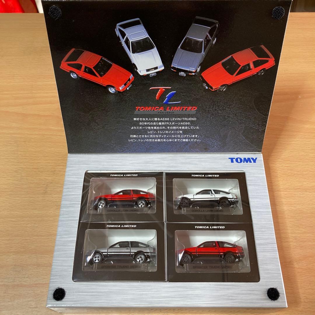 トミカ AE86 LEVIN/TRUENO & CELICA 4モデルセット