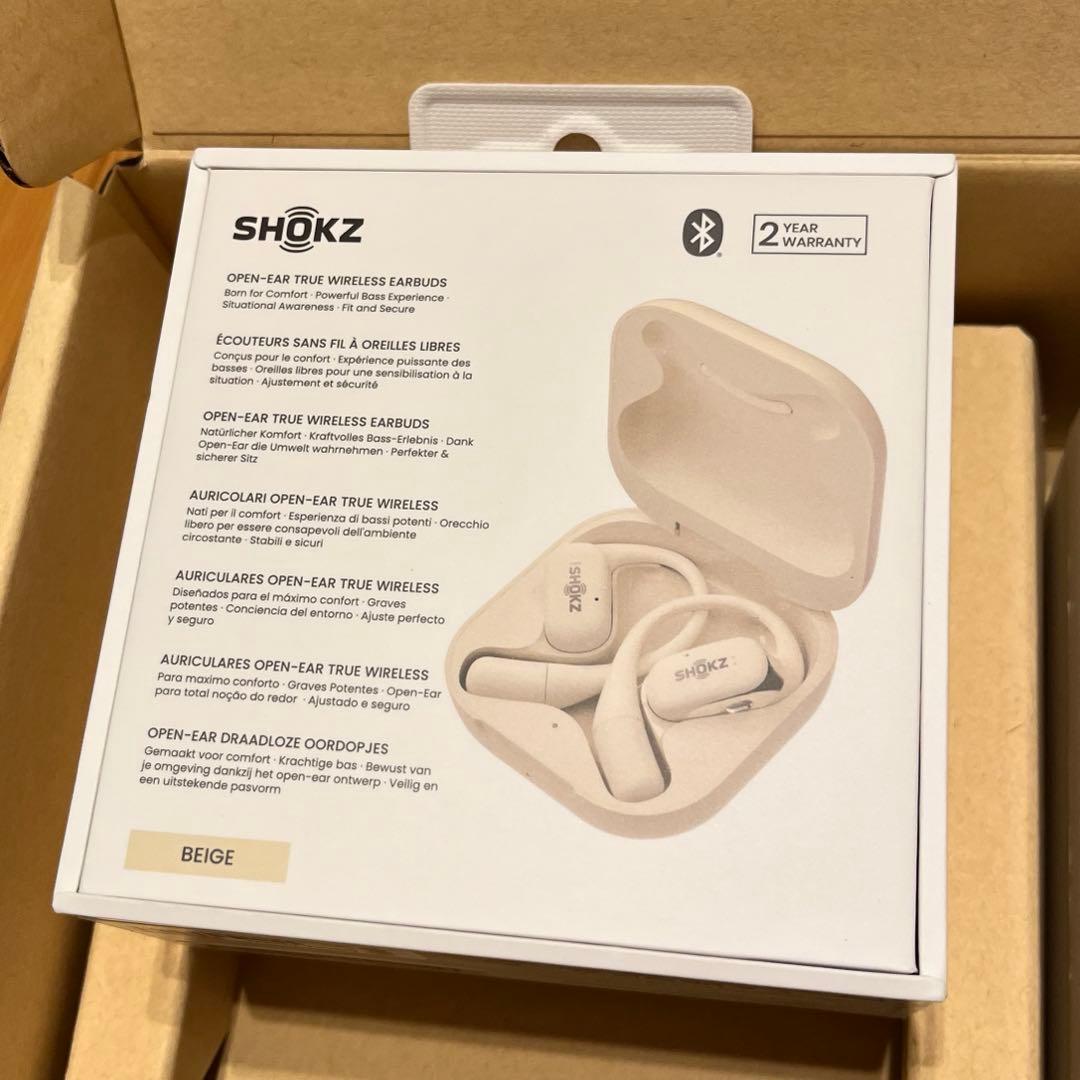 イヤホン shokz openfit