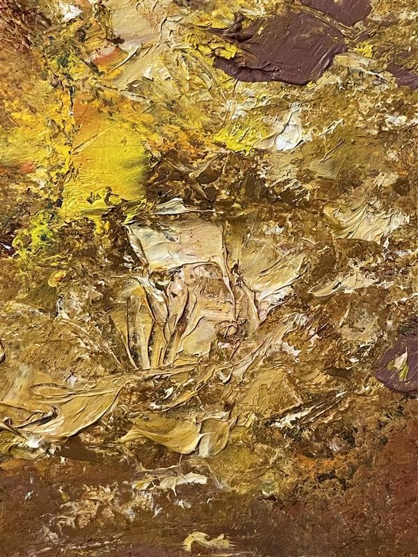 「真作」作者不明　静物画　油彩画　額装　サイン有り　F6号