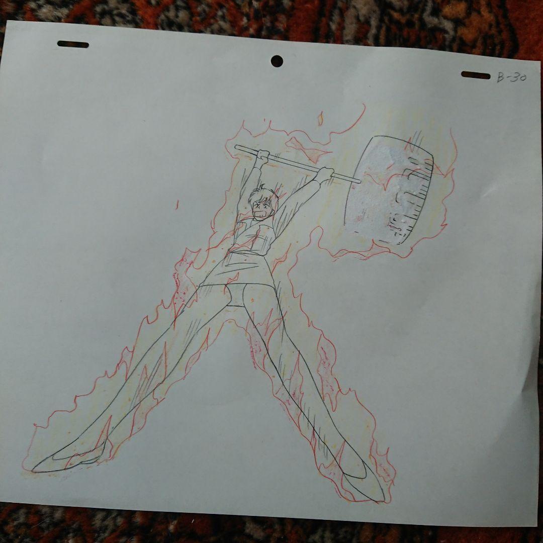 セル画・シティーハンター「怒りの１０００tハンマー・かおり」