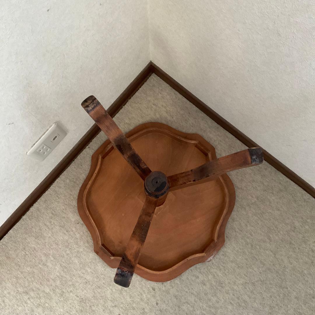 イタリア製　象嵌　コーヒーテーブル　花台