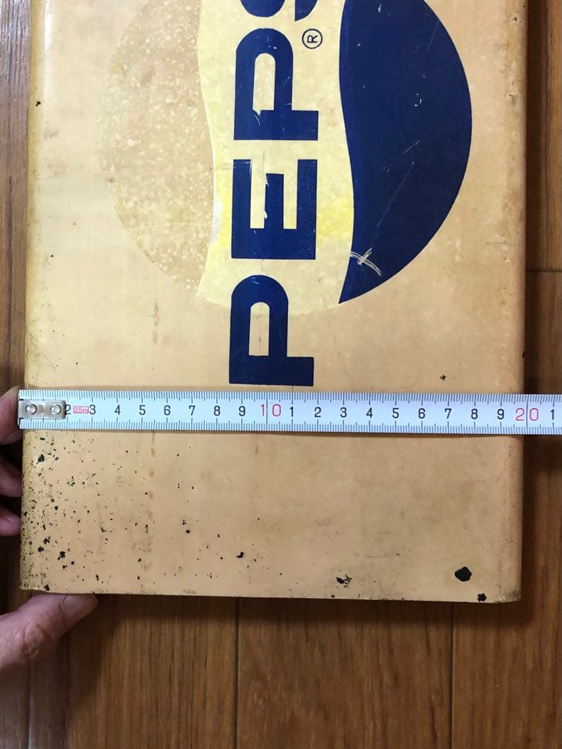 PEPSI ペプシコーラ ベンチの背もたれ板