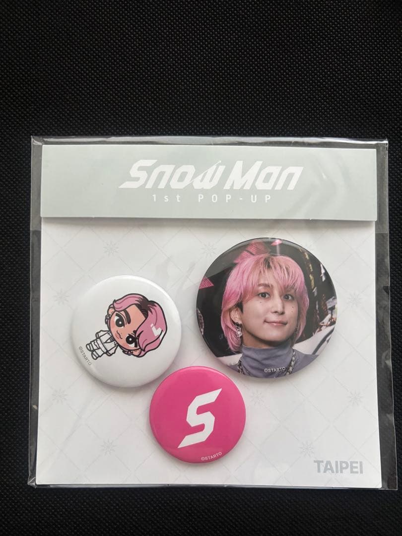 台北限定　Man popup 9人　缶バッジ＋フォトカC コンプリート