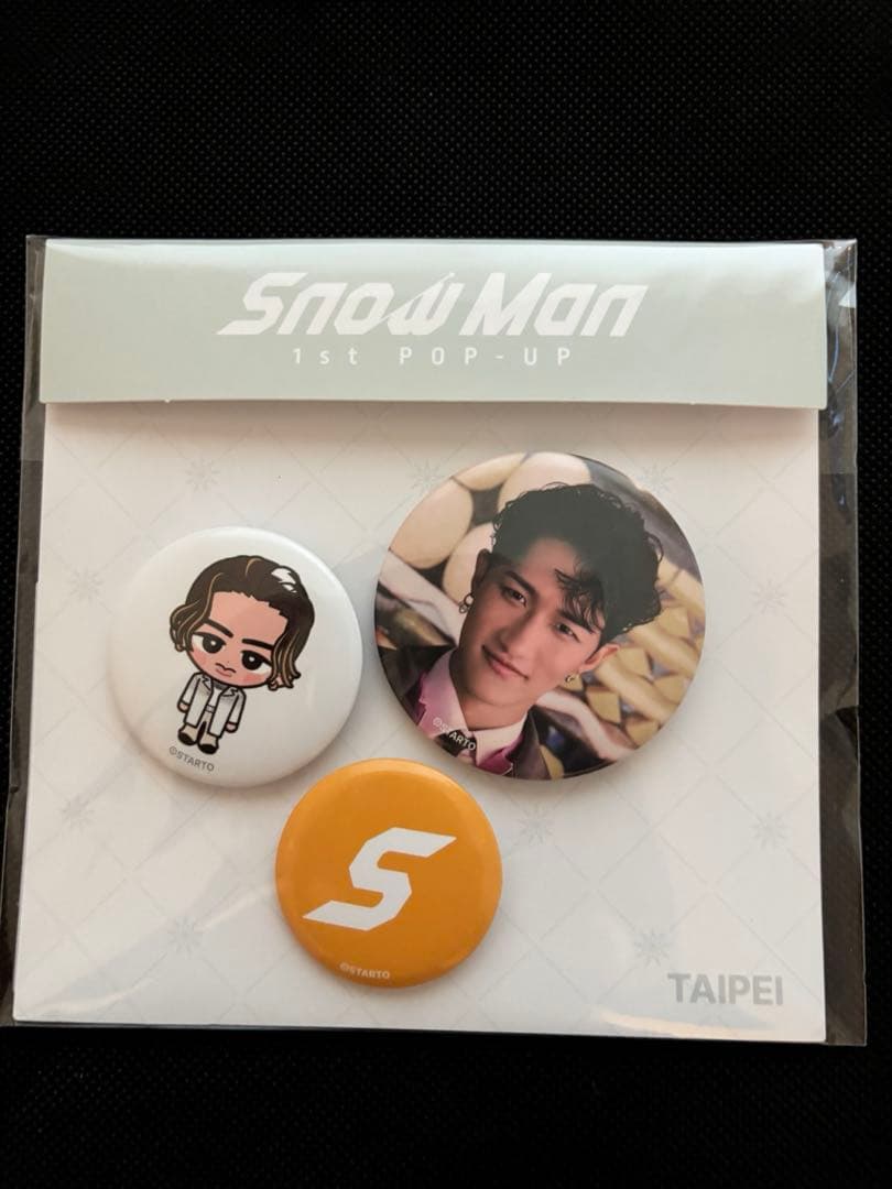 台北限定　Man popup 9人　缶バッジ＋フォトカC コンプリート
