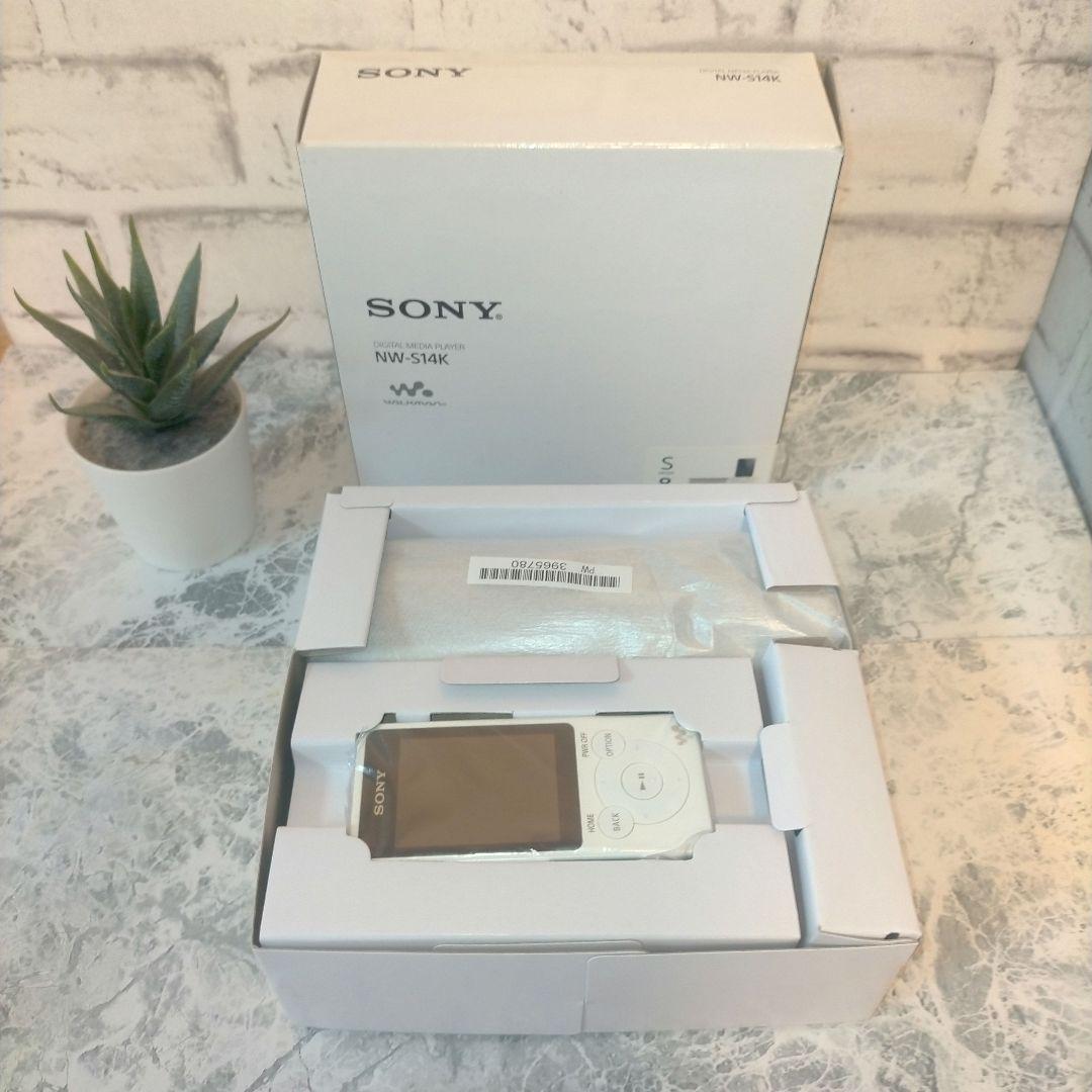 ❖【未使用】SONY NW-S14K /Wデジタルオーディオプレーヤー 8GB