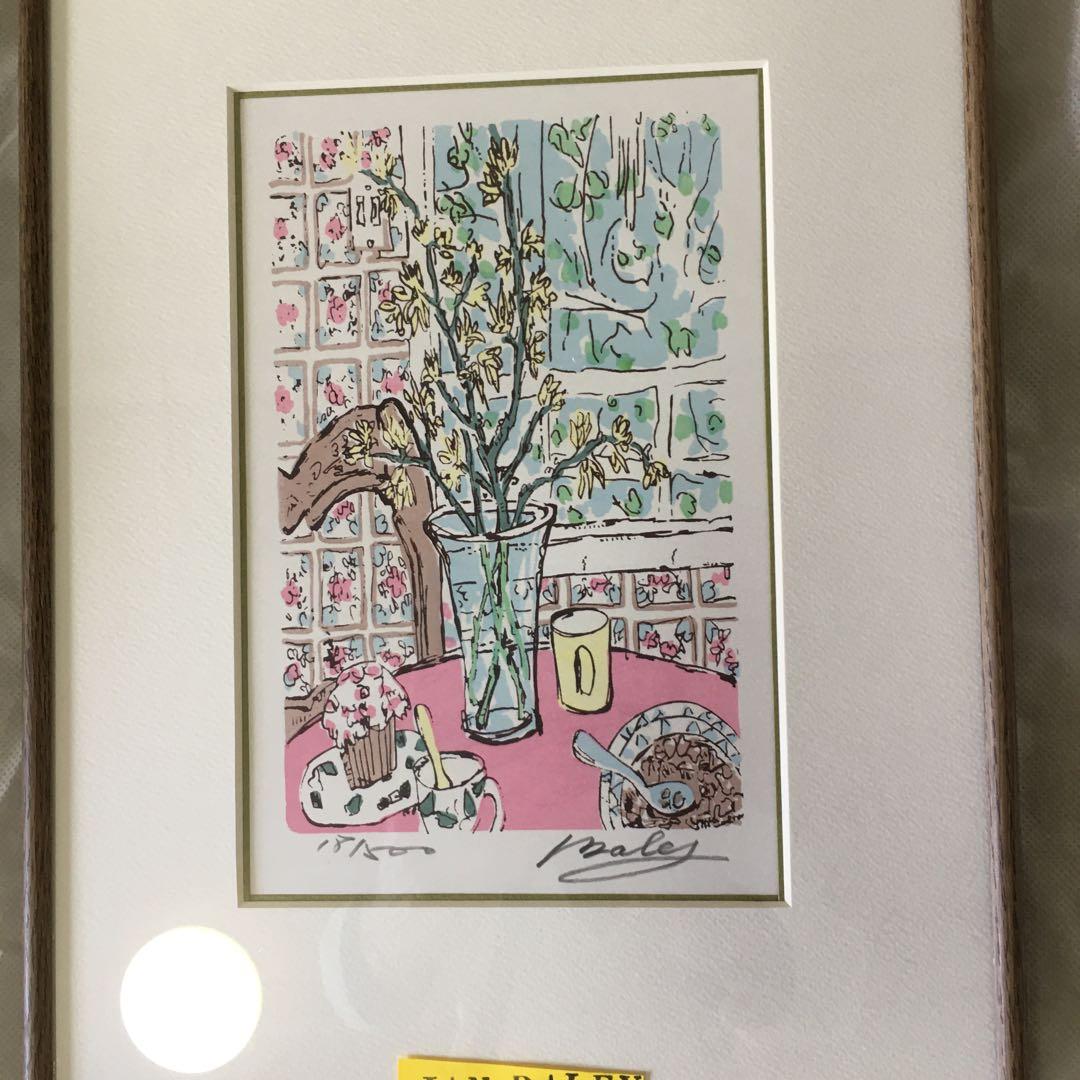 リトグラフ版画　ジャンバレー作品