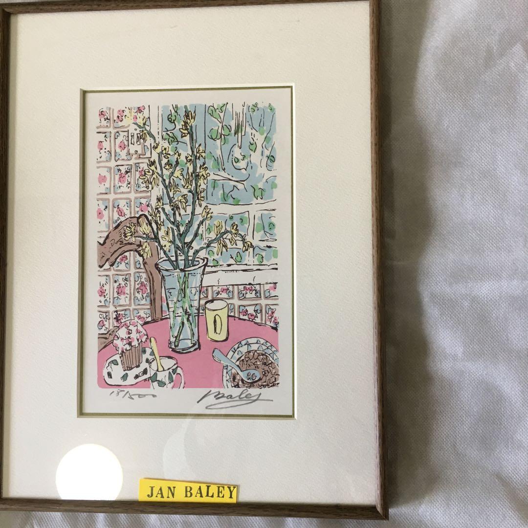 リトグラフ版画　ジャンバレー作品