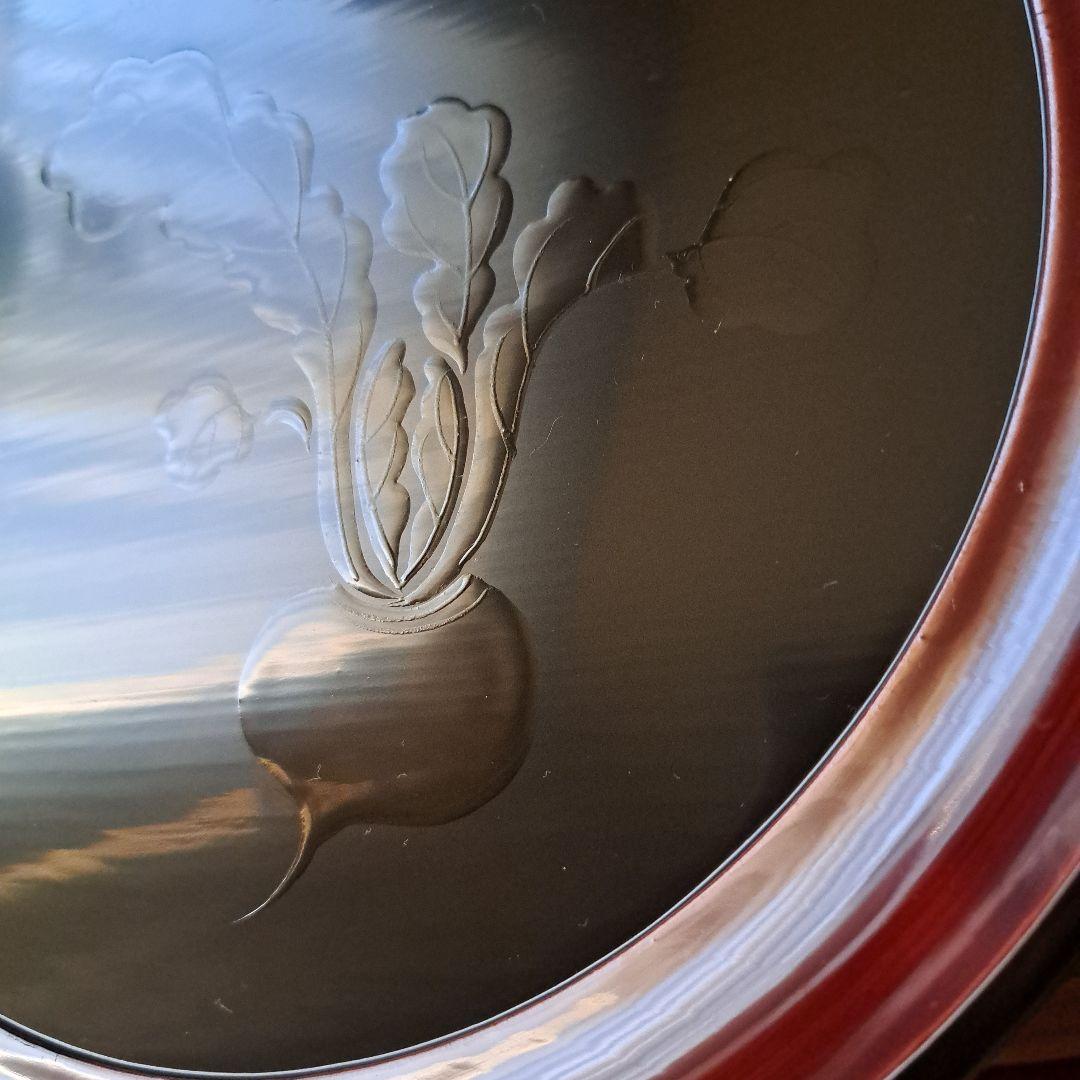 桑名盆　５枚揃　かぶら盆