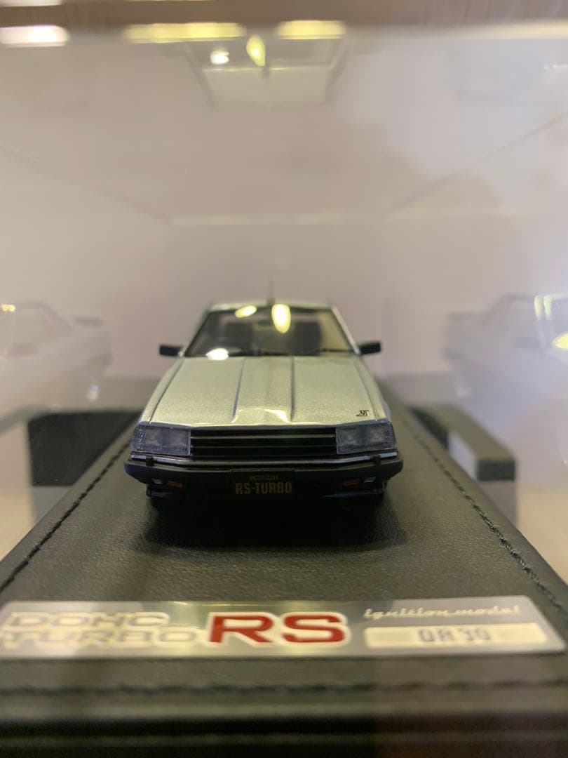 紅あづまIG 1/43 スカイライン　RSターボ　R30 シルバー