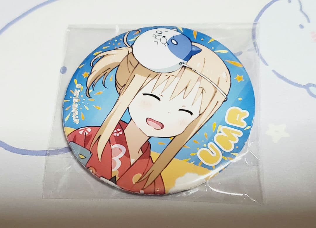 干物妹!うまるちゃん 土間うまる 夏祭り 缶バッジ