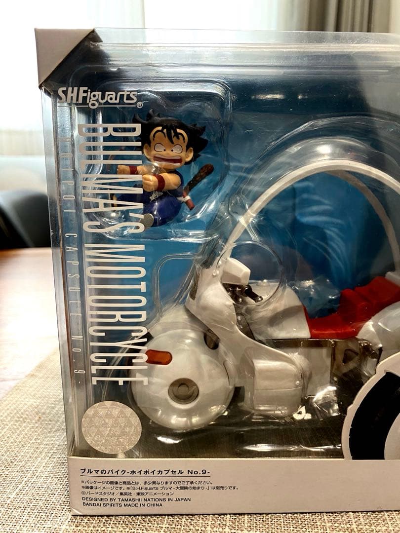 ドラゴンボールS.H.F iguarts ブルマのバイクポイポイカプセルNo9.