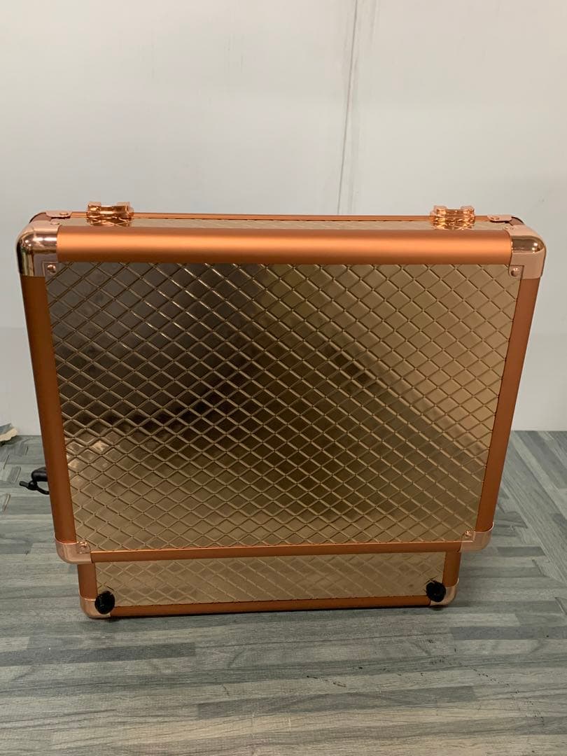 フランフラン ハリウッドボックス コッパー Sサイズ メイクボックスLEDライト