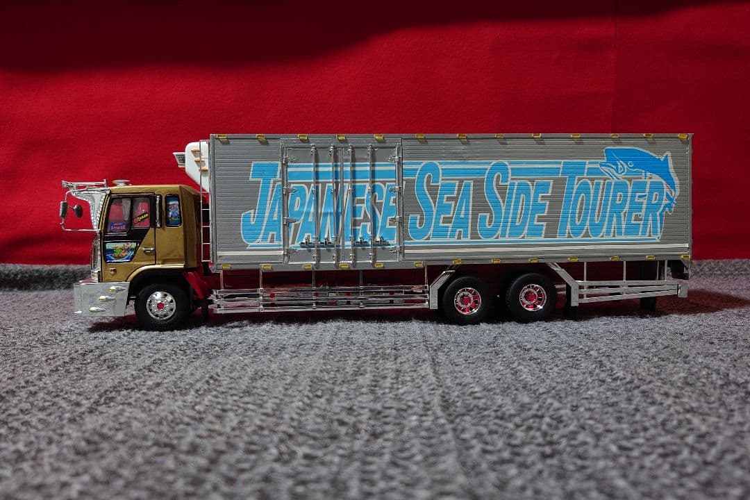 専用　アオシマ1/32バリューデコトラ　エサ屋のケンちゃん　完成品