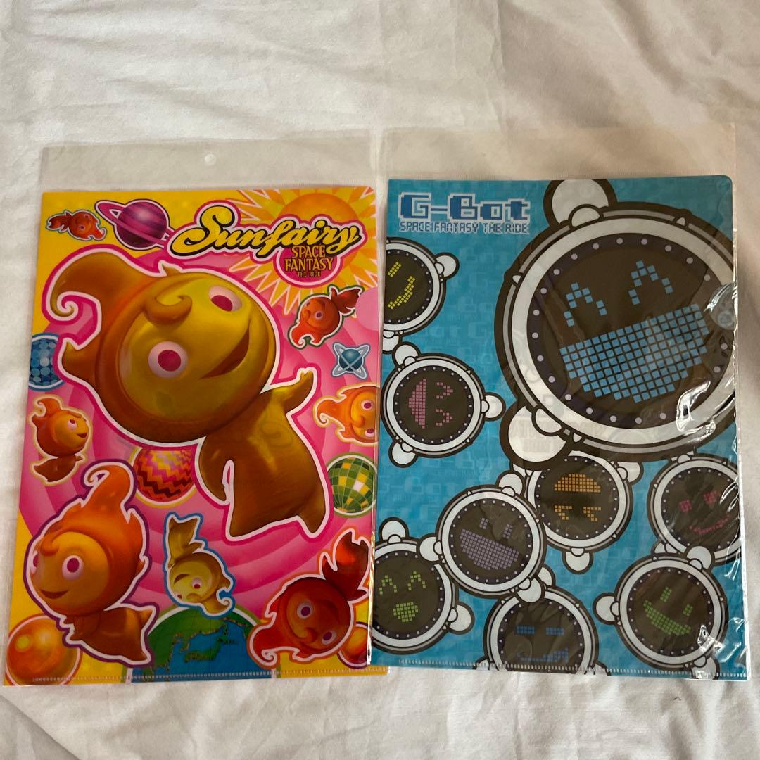 新品　ユニバーサルスタジオジャパン スペースファンタジー クリアファイルセット