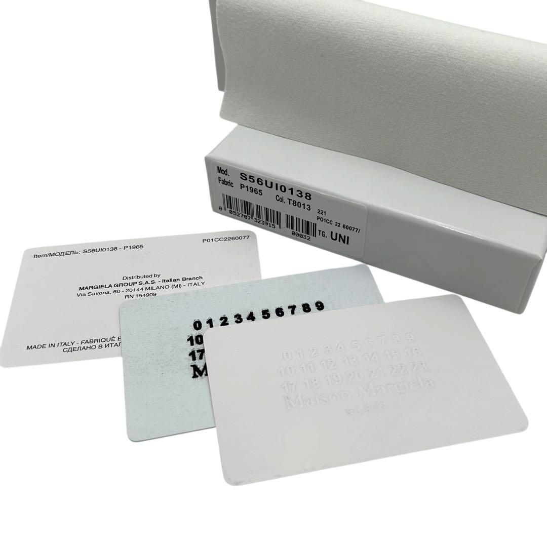 マルジェラ グラムスリム 三つ折り財布 黒