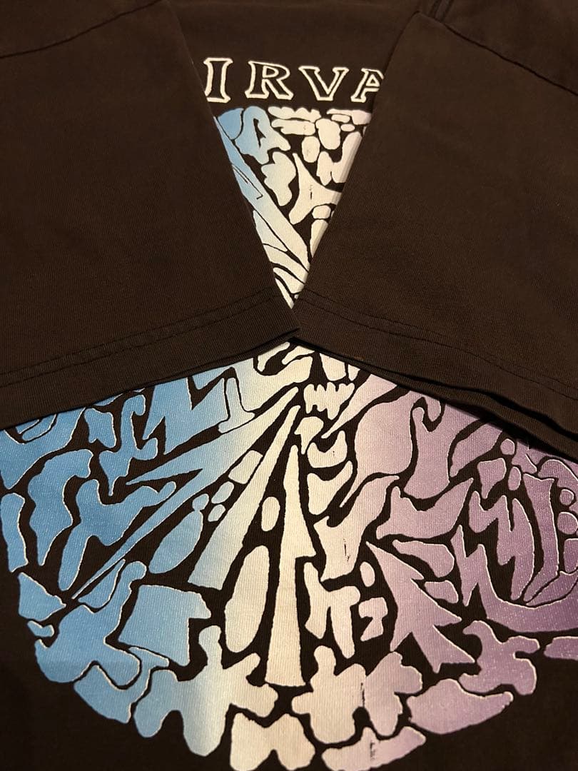 超スぺシャル‼️90s NIRVANAニルヴァーナ　ネバーマインド XL