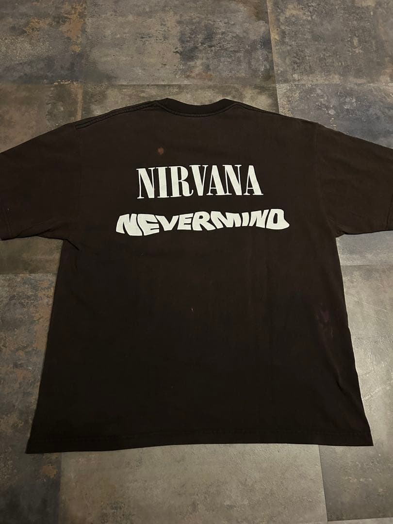 超スぺシャル‼️90s NIRVANAニルヴァーナ　ネバーマインド XL