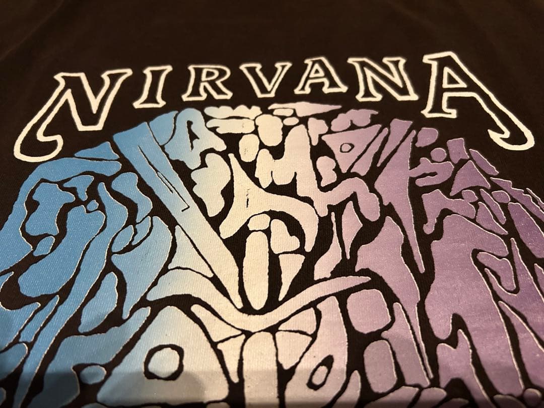 超スぺシャル‼️90s NIRVANAニルヴァーナ　ネバーマインド XL