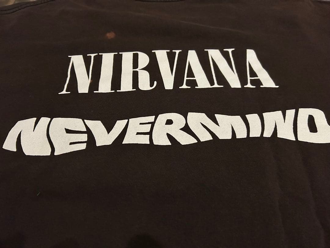 超スぺシャル‼️90s NIRVANAニルヴァーナ　ネバーマインド XL