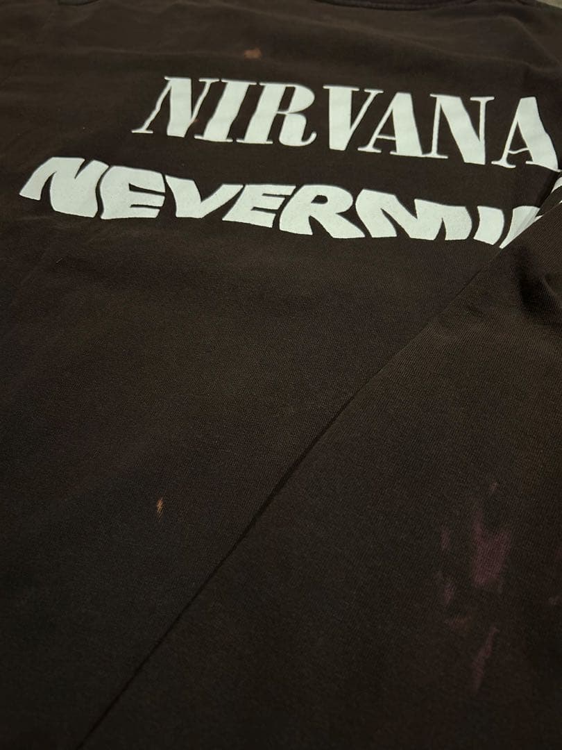 超スぺシャル‼️90s NIRVANAニルヴァーナ　ネバーマインド XL