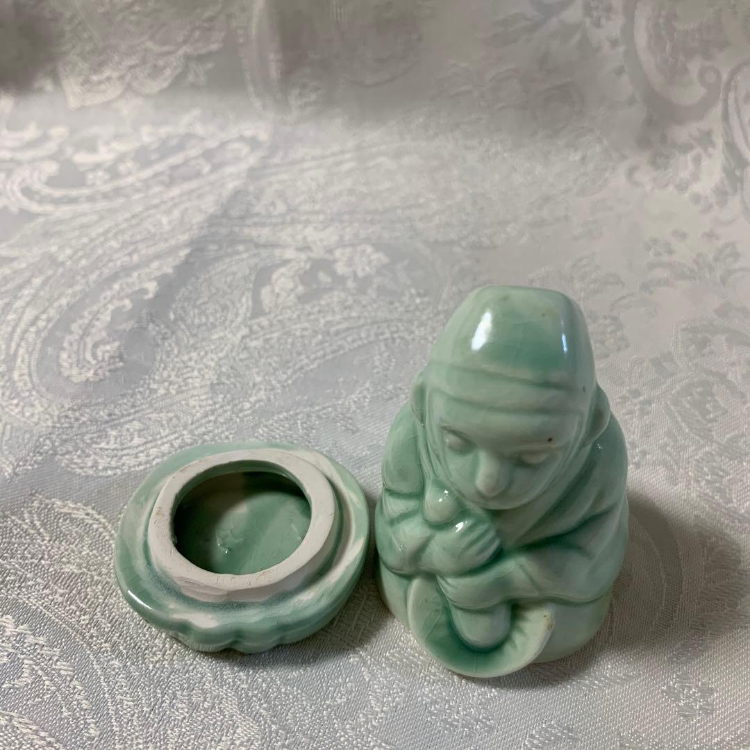 干支猿　香合　猿面冠者　茶道具　裏千家　#秀吉