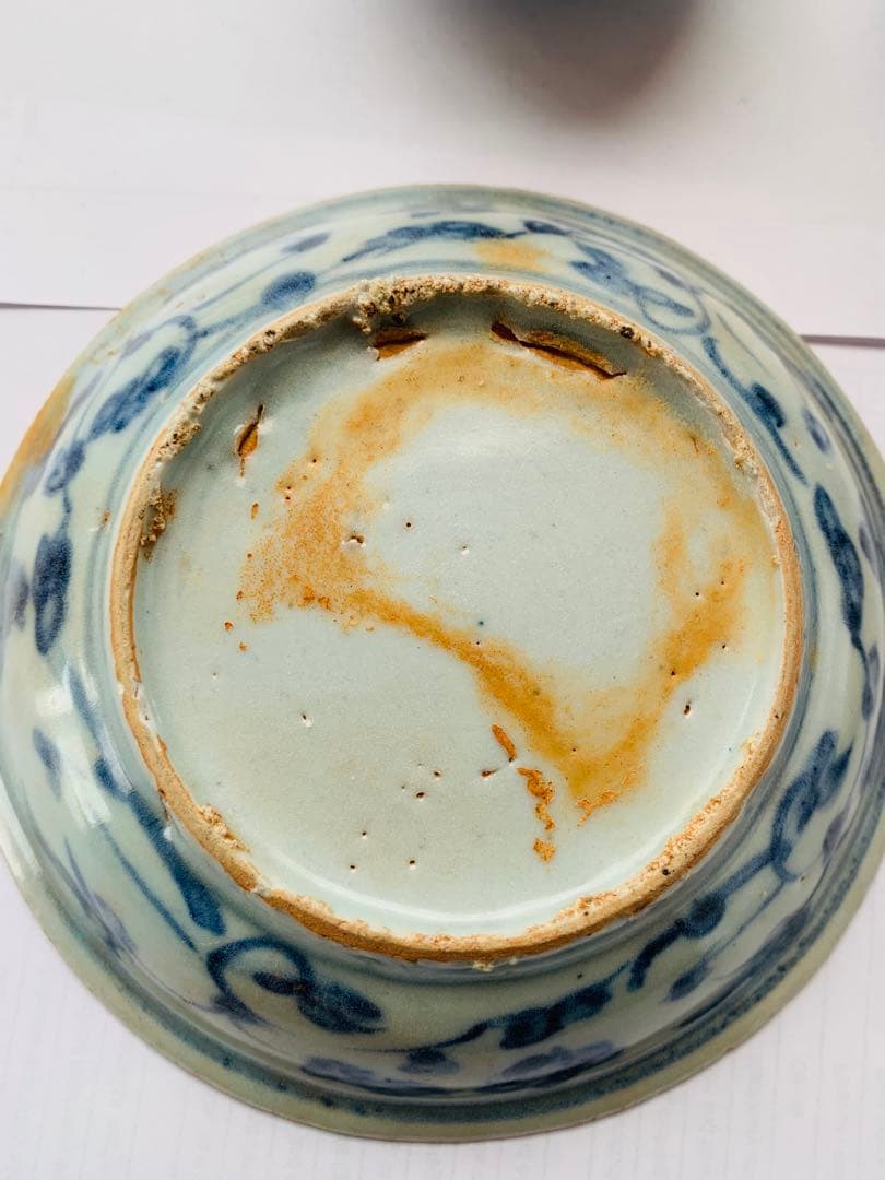 中国明時代早期染付4点まとめ