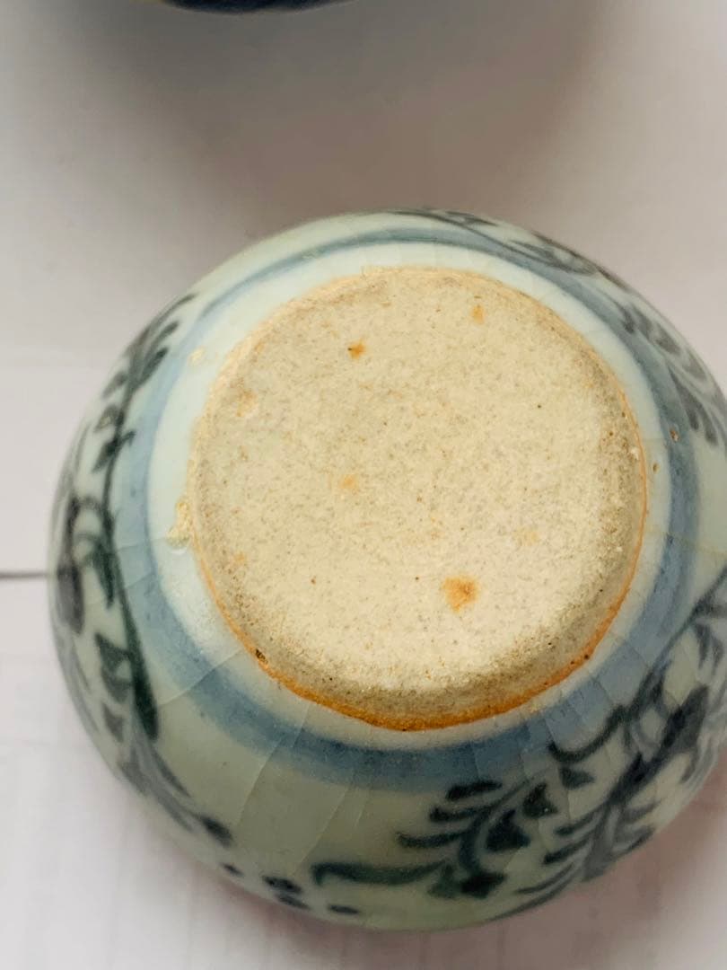 中国明時代早期染付4点まとめ