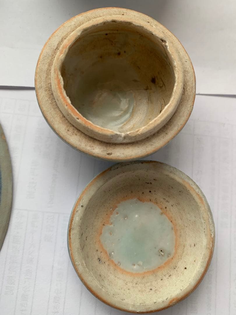 中国明時代早期染付4点まとめ