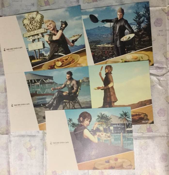 ランチョンマット 第3弾 スクエニカフェ ‪‪FF15