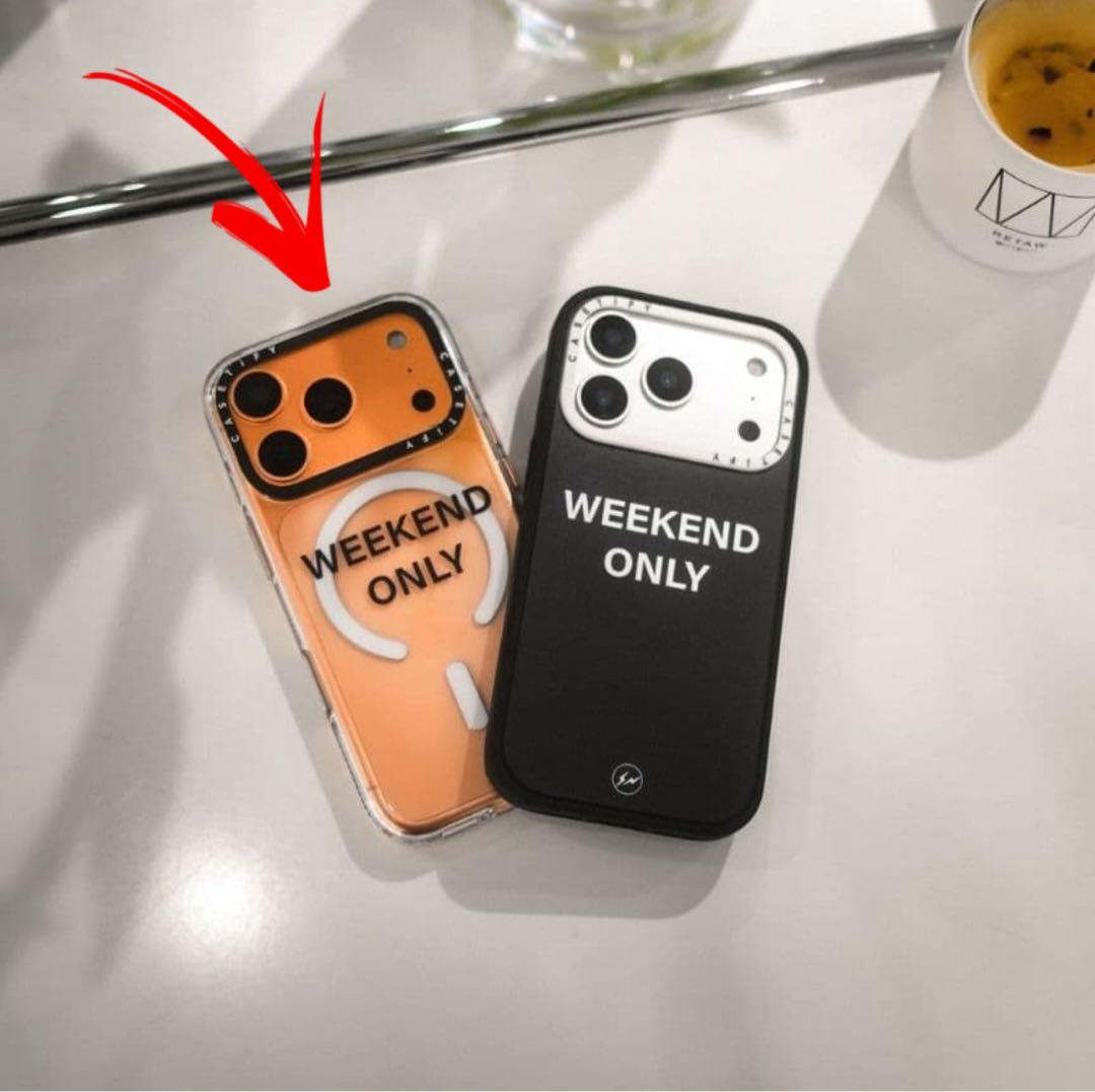iPhone17PromaxWEEKEND店舗限定フラグメント CASETiFY