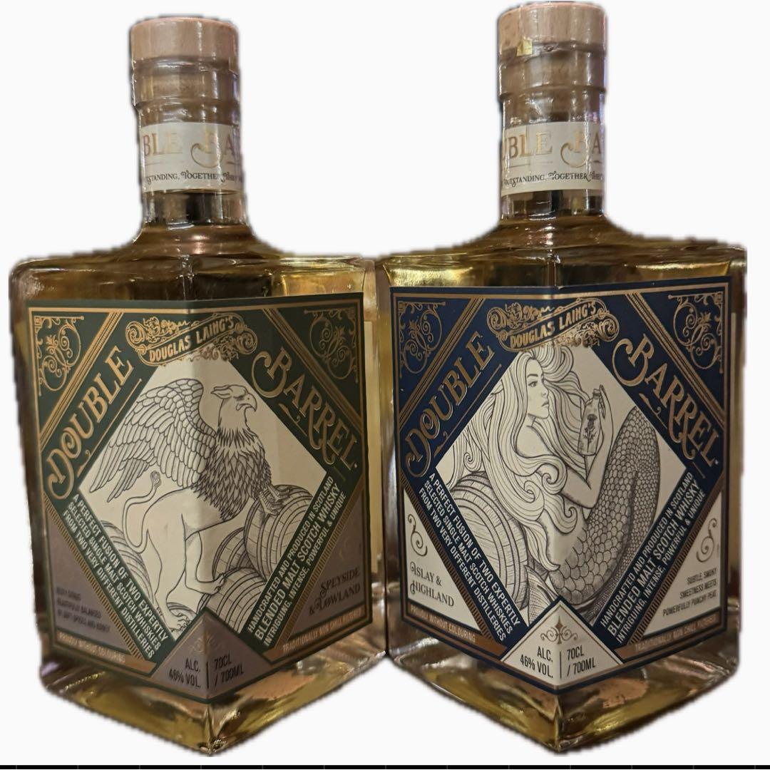 DoubleBarrel アイラ&ハイランド スペイサイド&ローランド2本セット