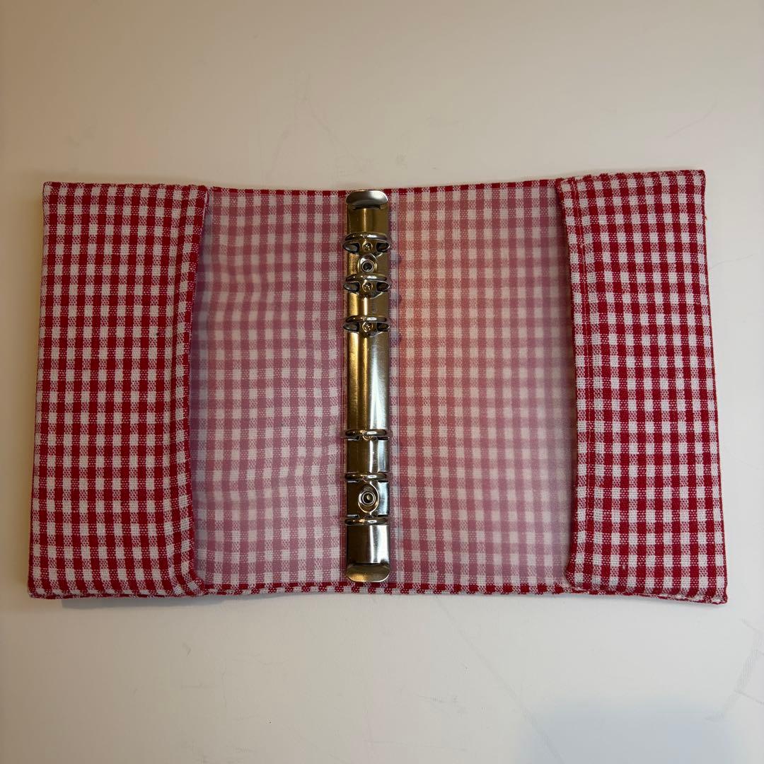 ふわふわわんちゃん　バインダーカバー　リフィルセット　A6 韓国　貯金