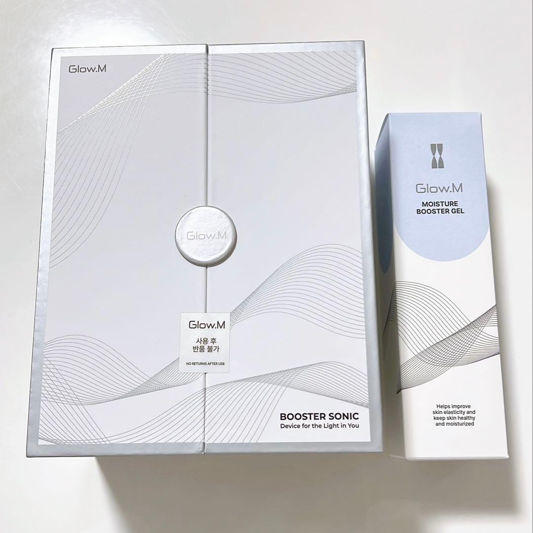 【新品】Glow.mブースターソニック　韓国美顔器