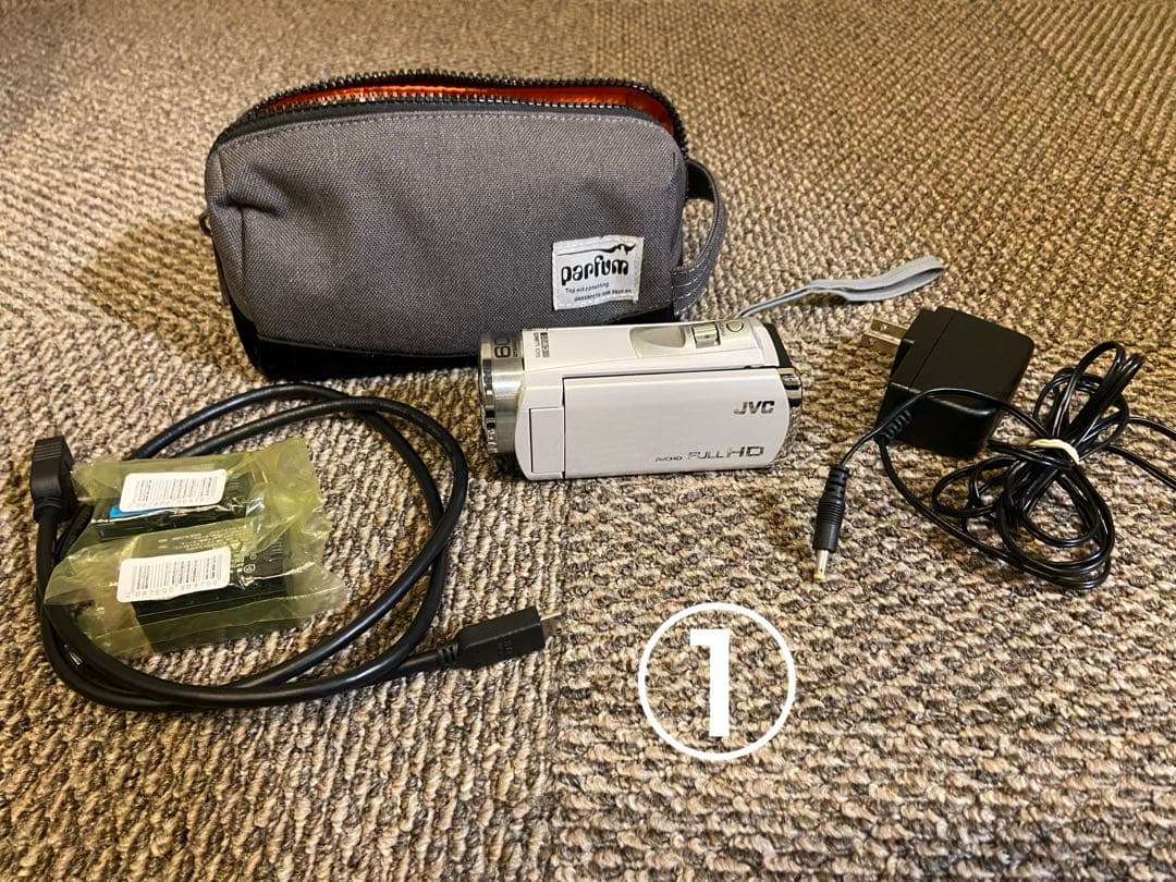 エブリオGZ-E770 ビデオカメラ/BDライター/三脚セット