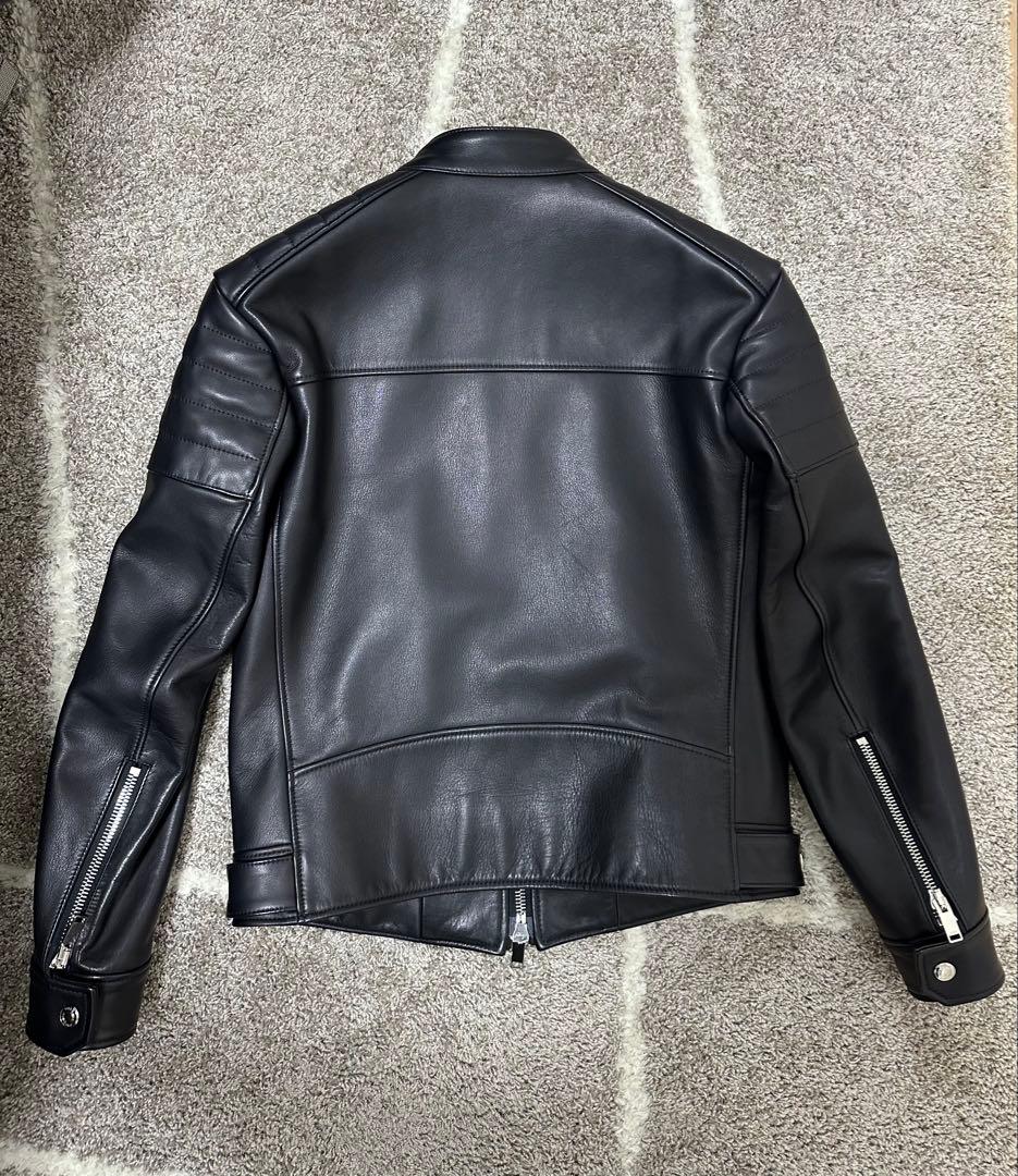 FIXER フィクサー 02 ブラック レザー ライダースジャケット サイズ50