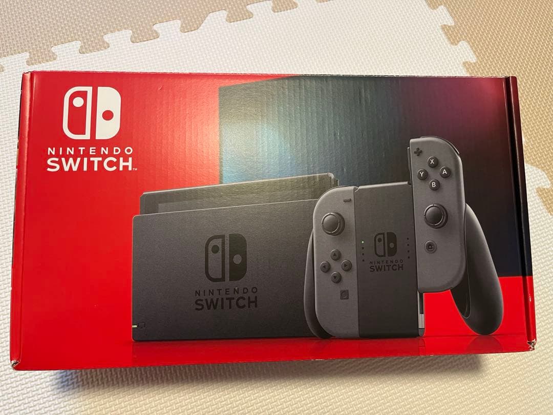 Nintendo Switch 本体 joy-con(L)(R)グレー