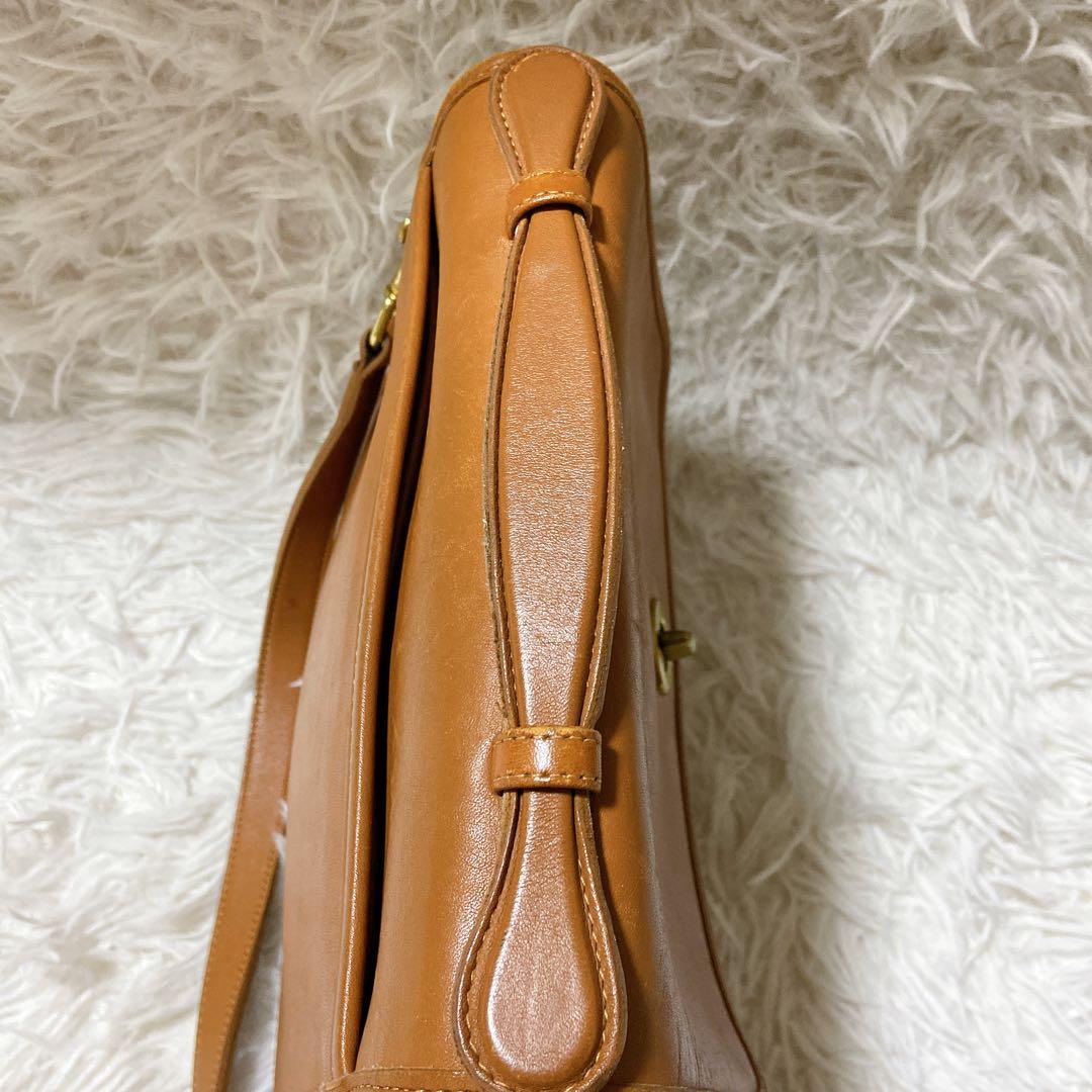 希少⭐️オールドコーチ　ショルダーバッグ　2way ターンロック　オールレザー