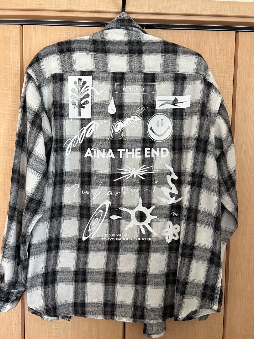 アイナジエンドnukariariライブシャツ サイズL販売終了品