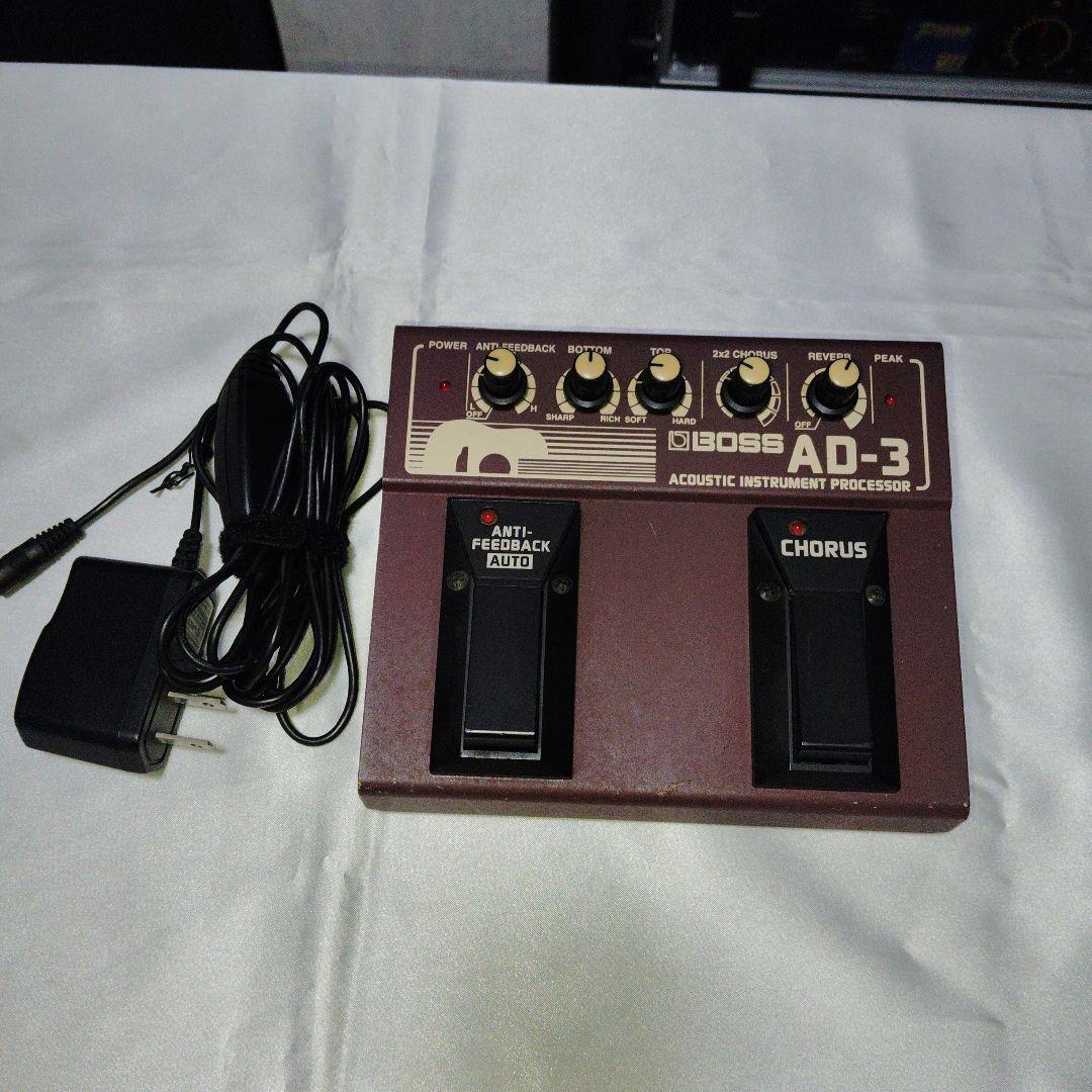 BOSS AD-3 アコースティック楽器プロセッサー