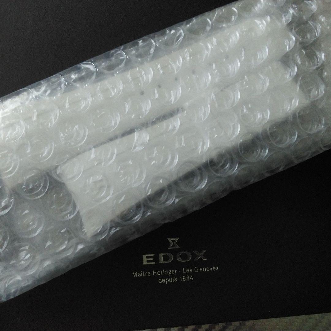 EDOX■クロノオフショア-1■新品■ベルト■エドックス■ホワイトストラップ