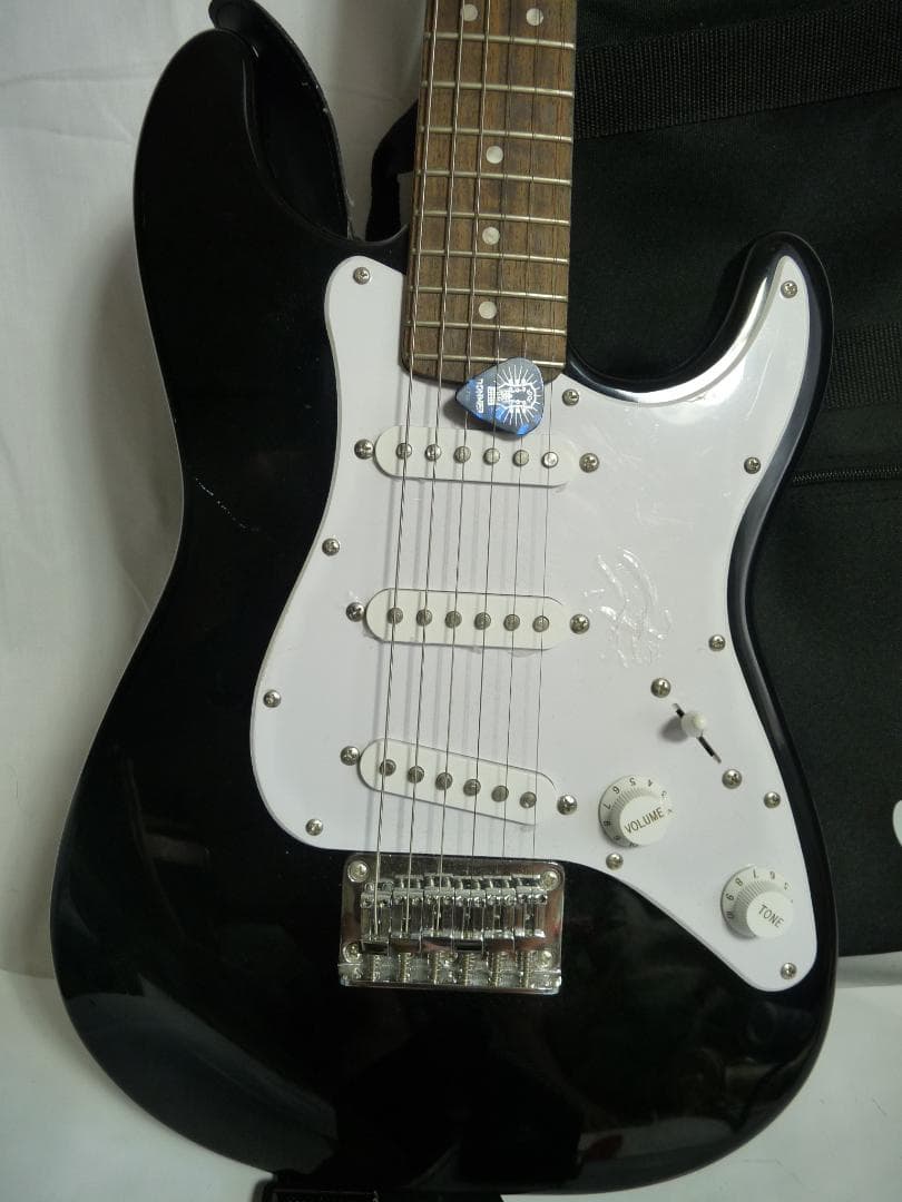 フェンダー Squier mini ブラック ギターケース付き