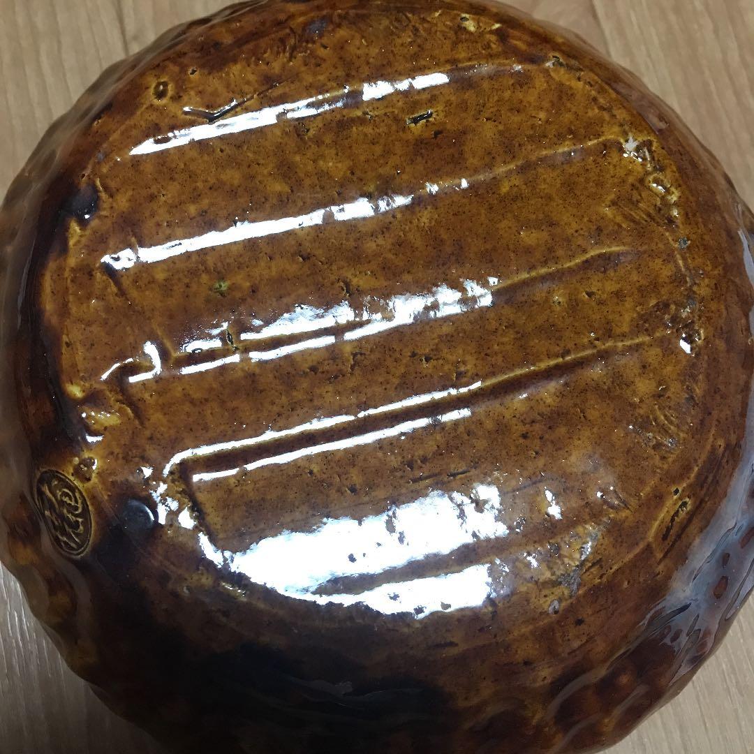 菓子器　古鉢骨董鉢大樋焼菓子器菓子鉢茶道具陶器菓子器花器レトロな器