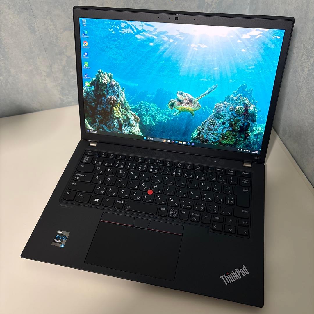 ThinkPad X13Gen2 i5メモリ16GB ⭐️バッテリー99.9%美品