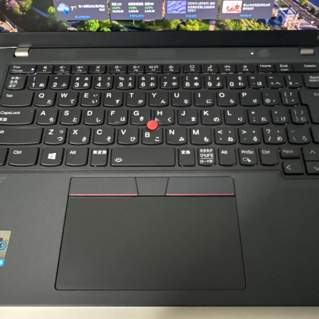 ThinkPad X13Gen2 i5メモリ16GB ⭐️バッテリー99.9%美品