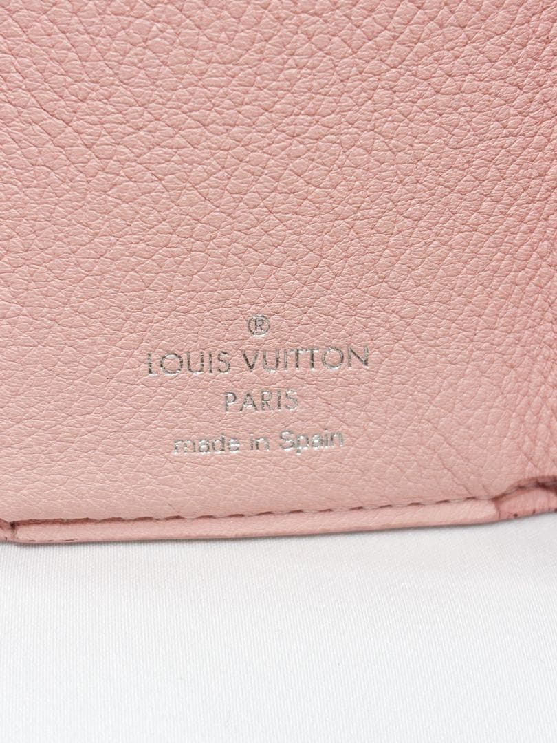 だ*ち様 LV ルイヴィトン ピンク 三つ折り財布 コンパクト ミニ財布 可愛い