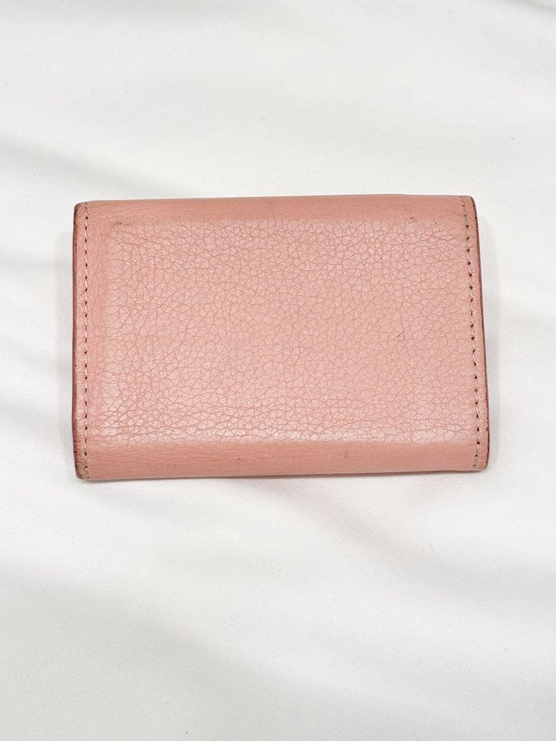 だ*ち様 LV ルイヴィトン ピンク 三つ折り財布 コンパクト ミニ財布 可愛い