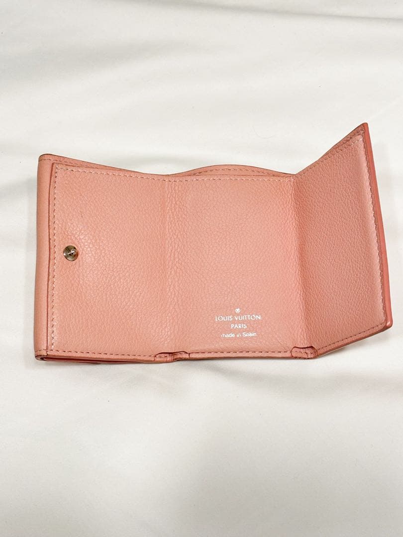 だ*ち様 LV ルイヴィトン ピンク 三つ折り財布 コンパクト ミニ財布 可愛い