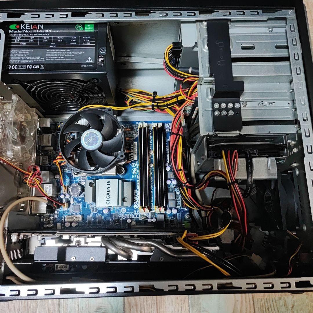 自作PC WindowsXP Core2Quad GTX670