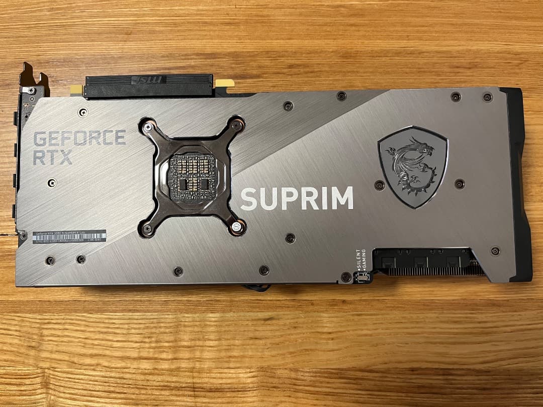 グラフィックボード・グラボ・ビデオカード MSI GeForce RTX 3080 Ti SUPRIM X 12G